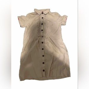 Burberry Linen Mini Dress Size 38